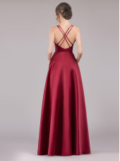 4126D Dress - Burgundy (Gino Cerruti)